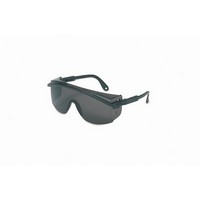 Honeywell S2701 Uvex By Sperian Astrospec 3000 S Safety Glasses With Black Frame And Gray Polycarbonate Ultra-dura Anti-Scratch